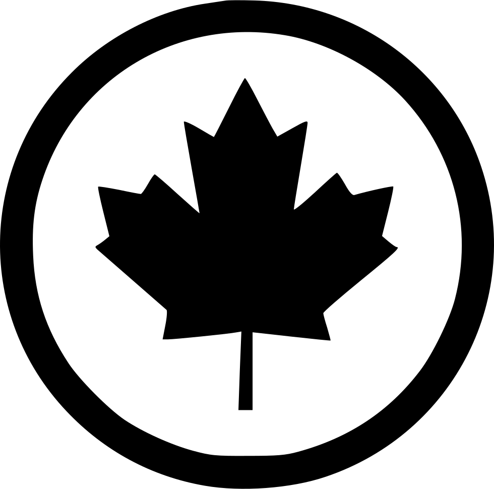 Canada Flag Comments - Canada Flag Black Png (980x970)