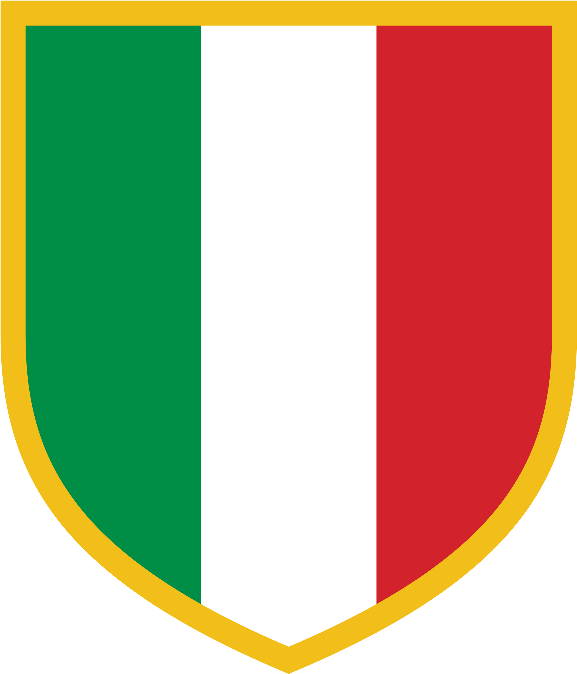 The Scudetto Is The Name Given To A Small Shield Depicting - Scudetto Png (2000x2330)