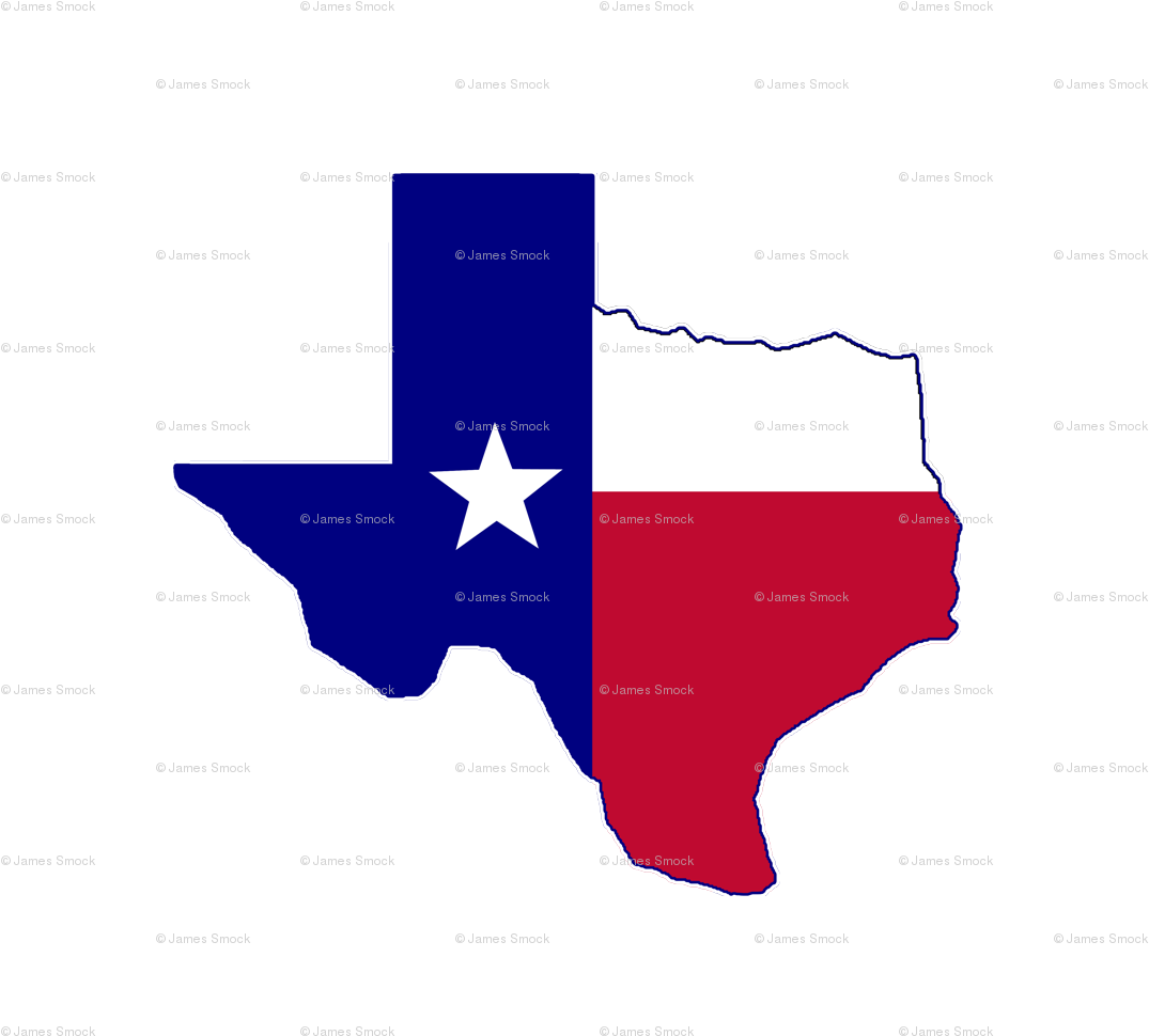 State Of Texas Shape (1125x1062)