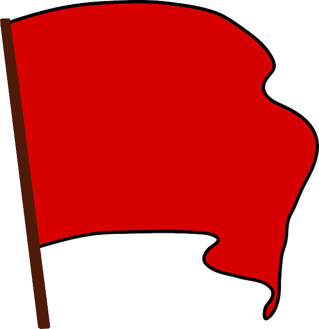 Red Flags - Public Domain - Free Clip Art Red Flag (1242x1280)
