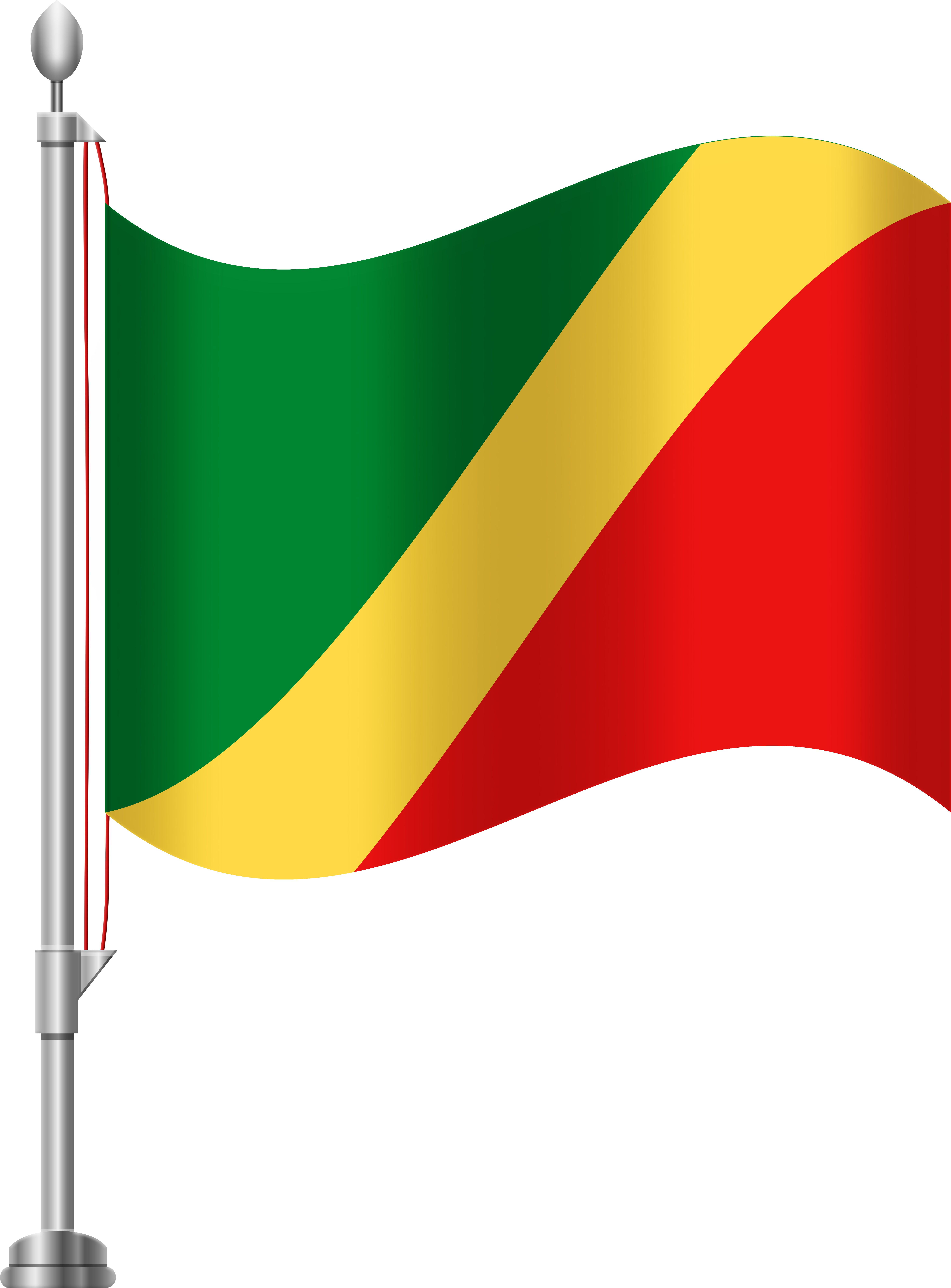 Republic Of The Congo Flag Png Clip Art - Republic Of The Congo Flag Png Clip Art (6141x8000)