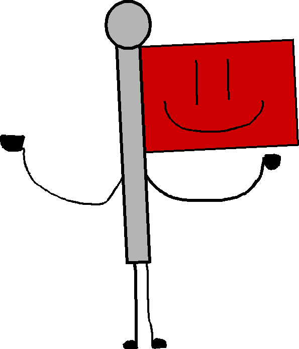 Red Flag Productions Flag - Flag (595x695)