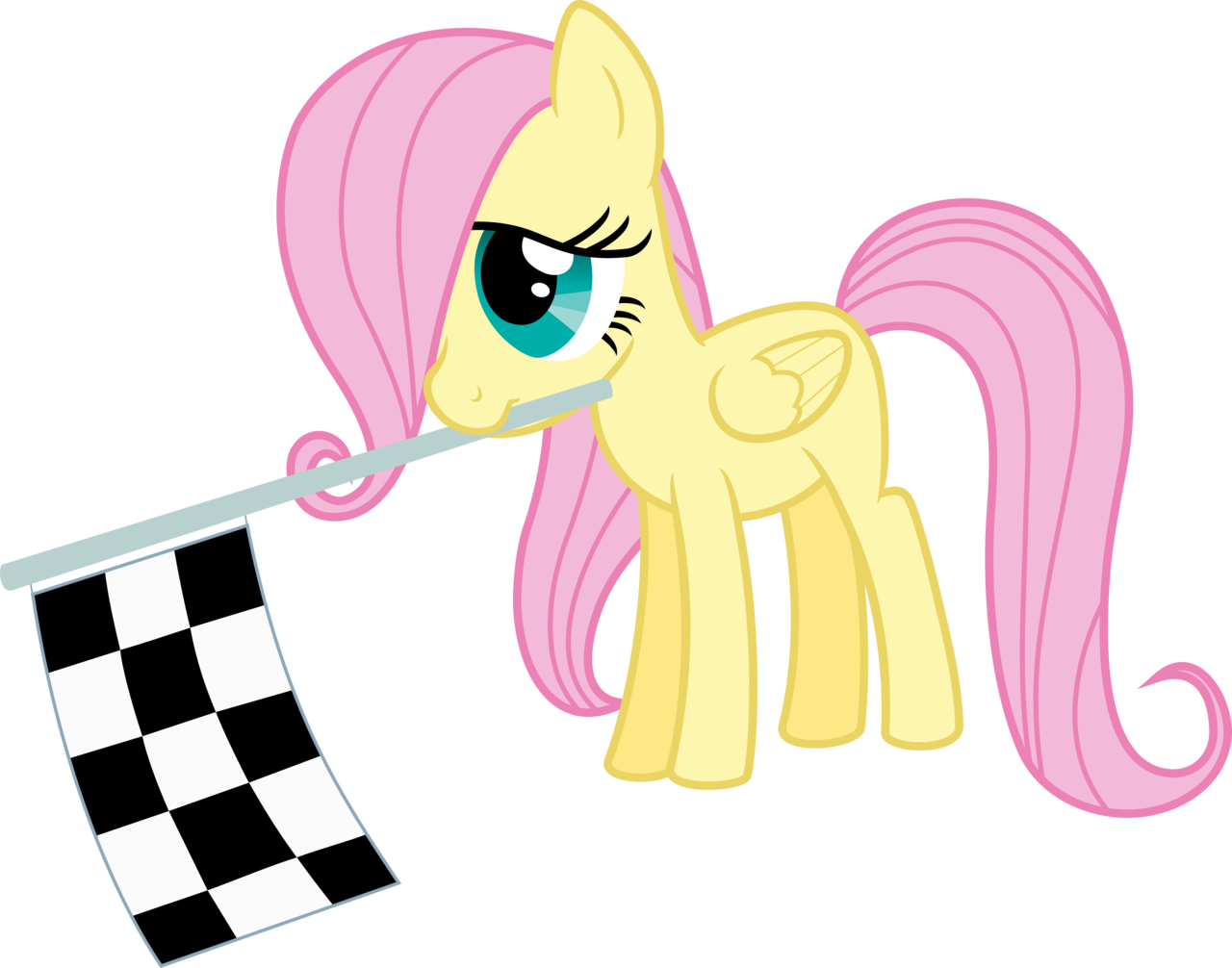 #952448 - Artist - Lman225, Artist - Rosethekitty11, - My Little Pony Fluttershy Gif (1280x1006)