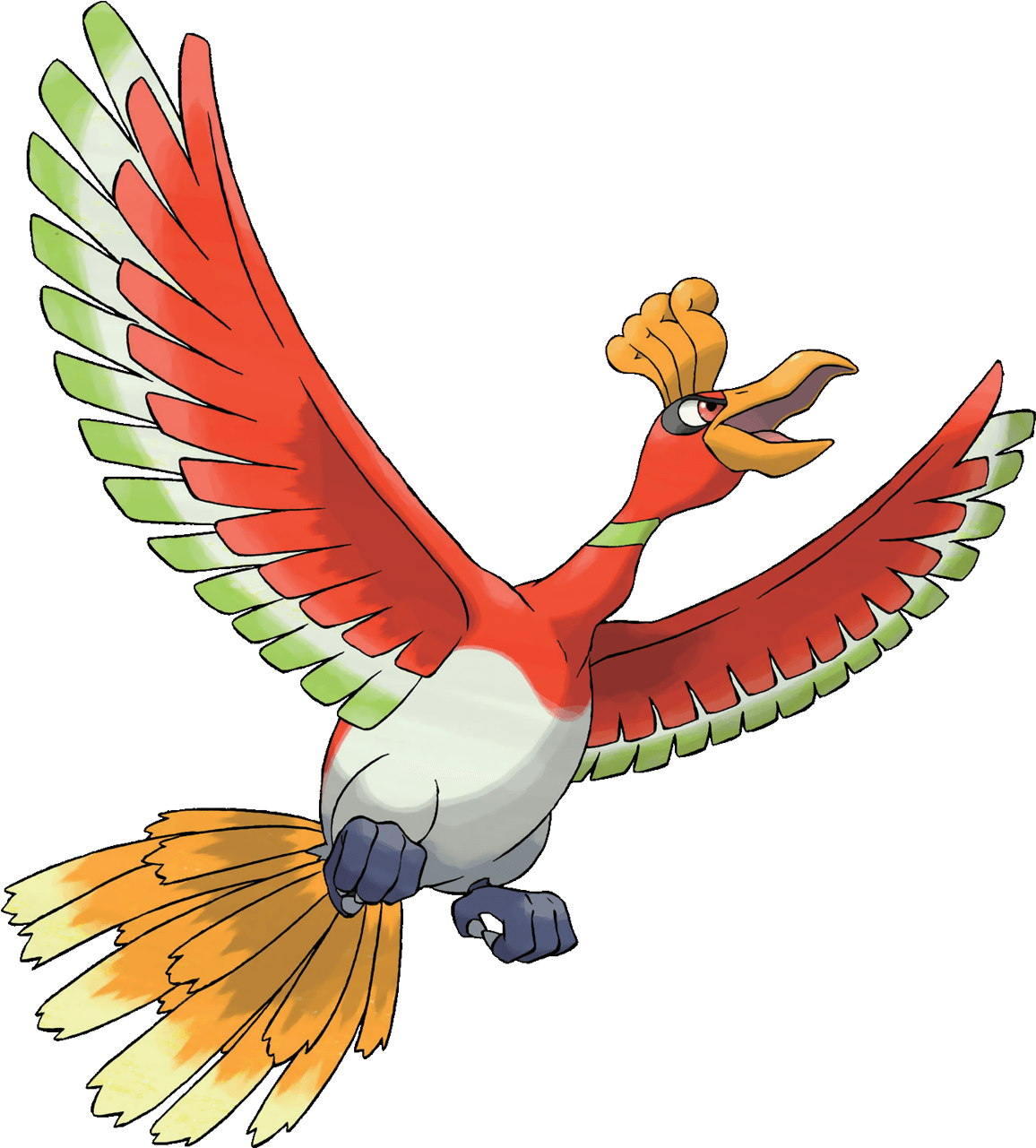 Ho-oh - Pokémon Shining Legends Super-premium Collection Featuring (1280x1280)