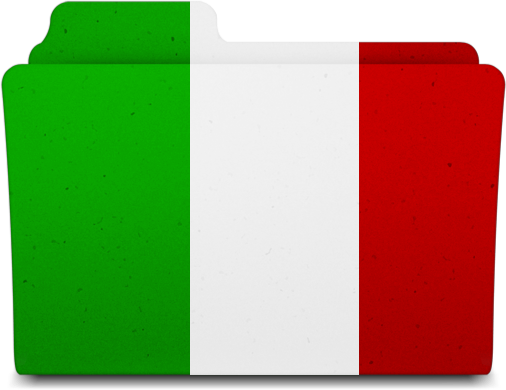 Italy Flag Folder By Silvermistanimelover Italy Flag - Italy Folder Icon (1024x1024)