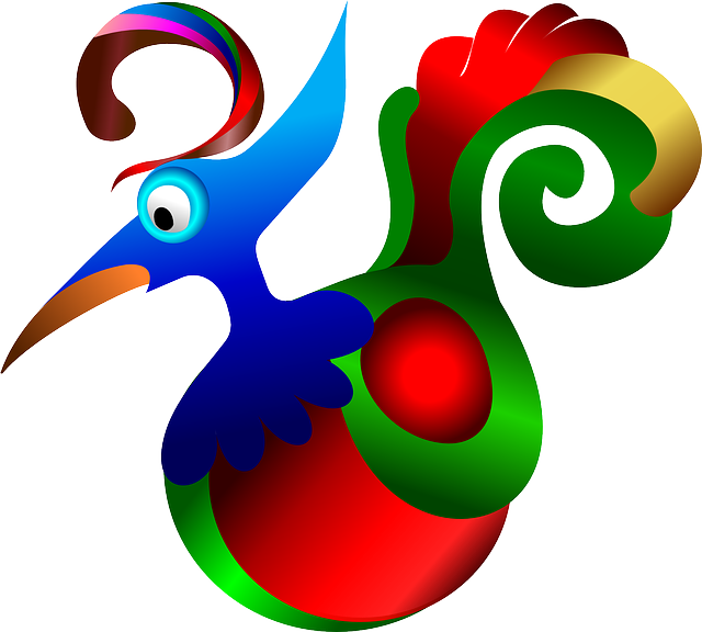 Feathers Parrot, Plumes, Ave, Avian, Bird, Decorative, - Bird Of Paradise Clipart (640x576)