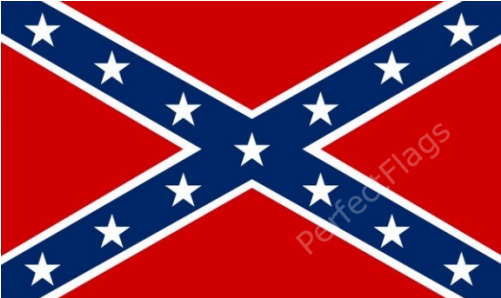 Confederate U - S - A Flag - American Flag Vs Confederate Flag (500x500)