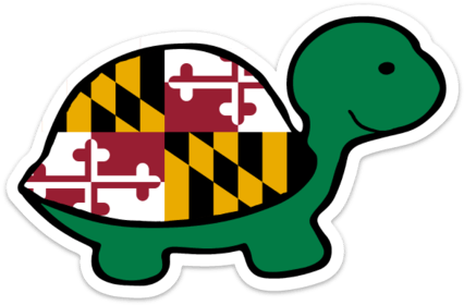 Show Off Your Love Of Turtles And The Maryland Flag - Maryland State Flag (530x317)