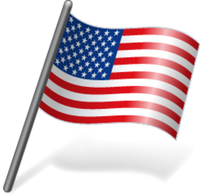 Psd Detail American Flag Png Images - Stock Exchange (400x378)