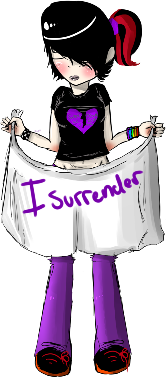I Surrender By Toxiee - Halloween Costume (633x1262)