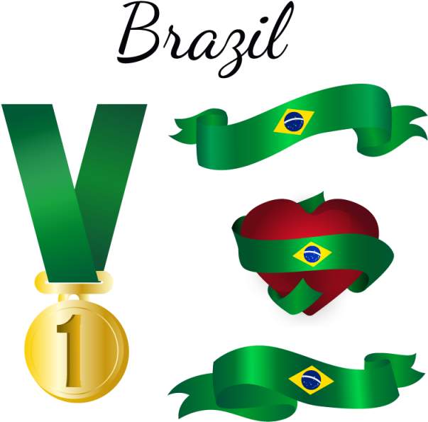 Brazil, Flag, Country Png And Vector - Pakistan Flag Png (640x640)