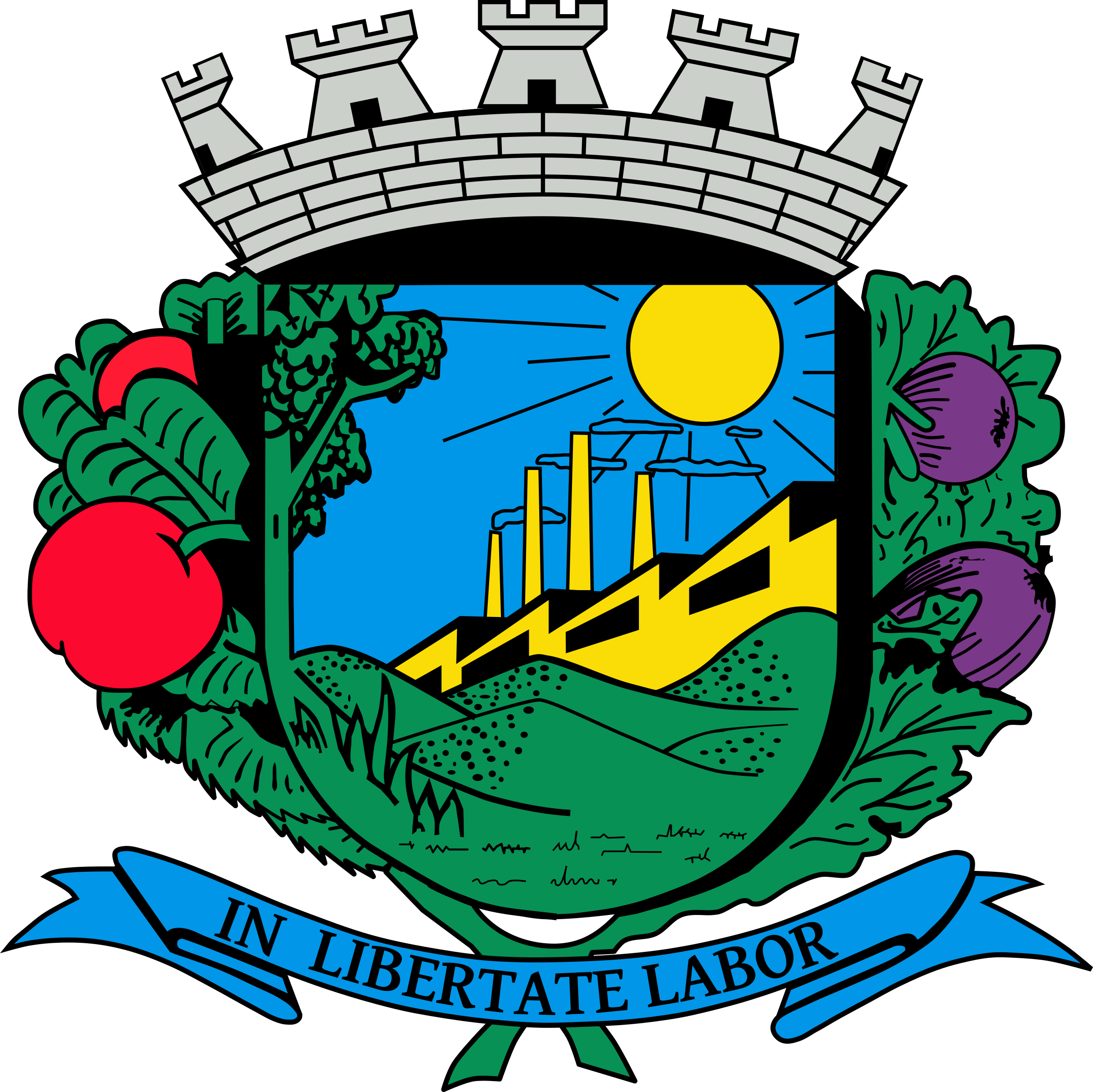 Country Side Of São Paulo State, Brazil - Brasao Valinhos (2402x2400)