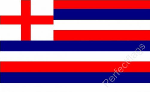 Striped Ensign Red Blue White Flag - Flag (500x500)
