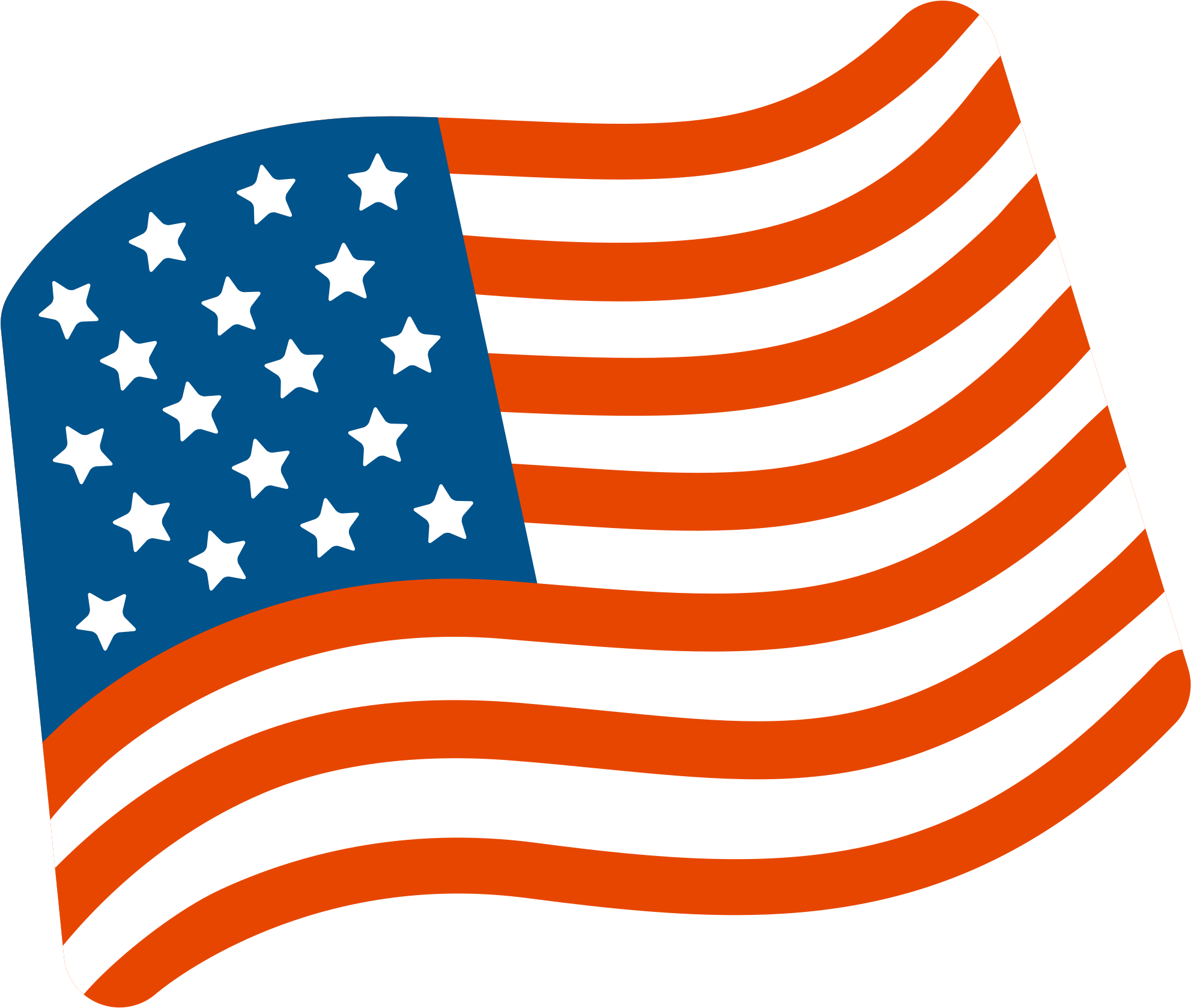 Open - Usa Flag Emoji Png (2000x2000)