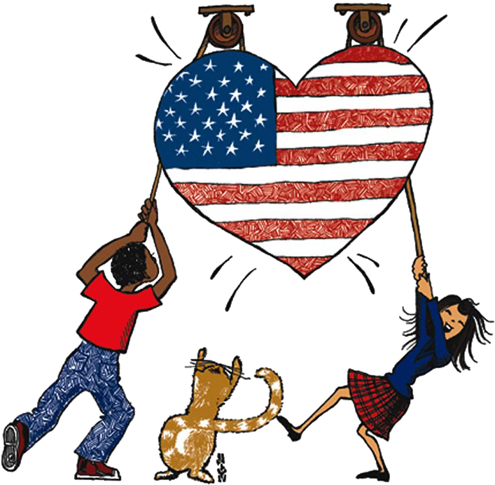 I Love America Free Png Image - Illustration (1280x720)