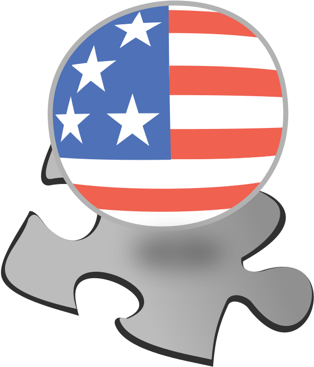 Flag Usa Template - Europe Day Logo (661x768)