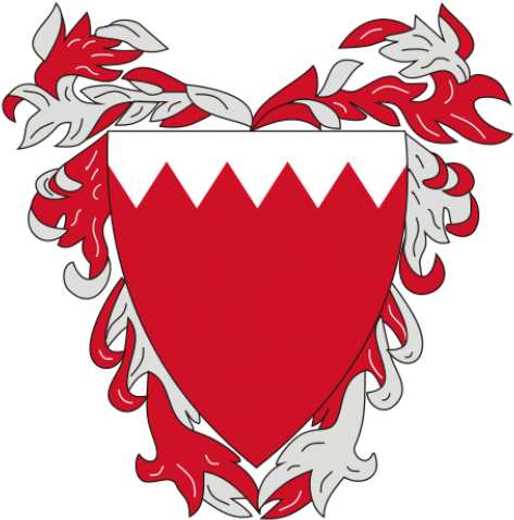 Bahrain National Day - Bahrain Coat Of Arms (500x500)