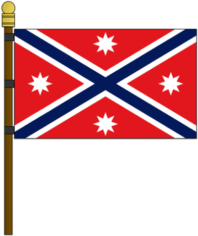 Australia Alternate Flag Ii By Kristberinn - Australia Flag Kaiserreich (400x477)