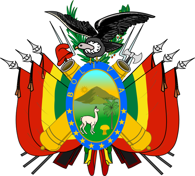 The Coat Of Arms Of Bolivia Has A Central Cartouche - Bolivia Coat Of Arms (664x600)