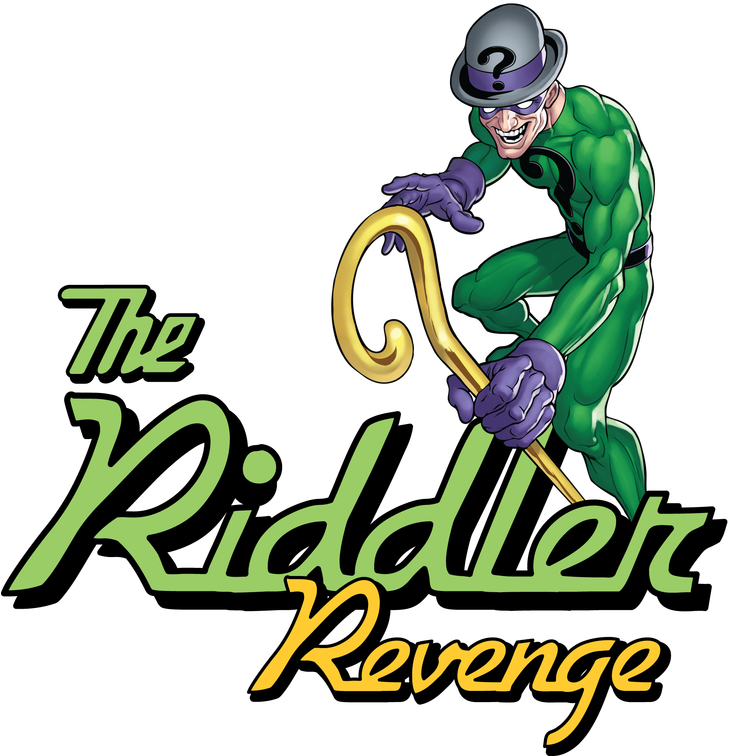 Six Flags Riddler's Revenge Logo Png (768x800)