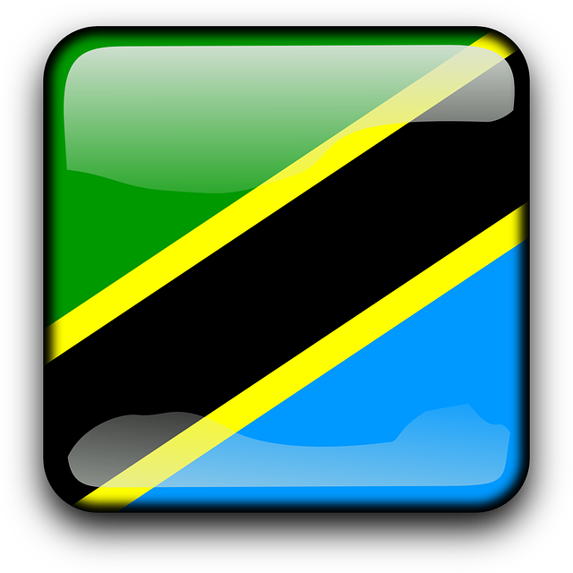 Button Tanzania, Flag, Country, Nationality, Square, - Flag Of Saint Kitts And Nevis (640x640)