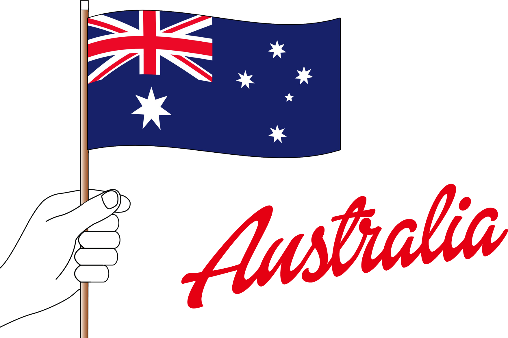 Australia Flag Logo Png - Aus Flag (1920x1200)