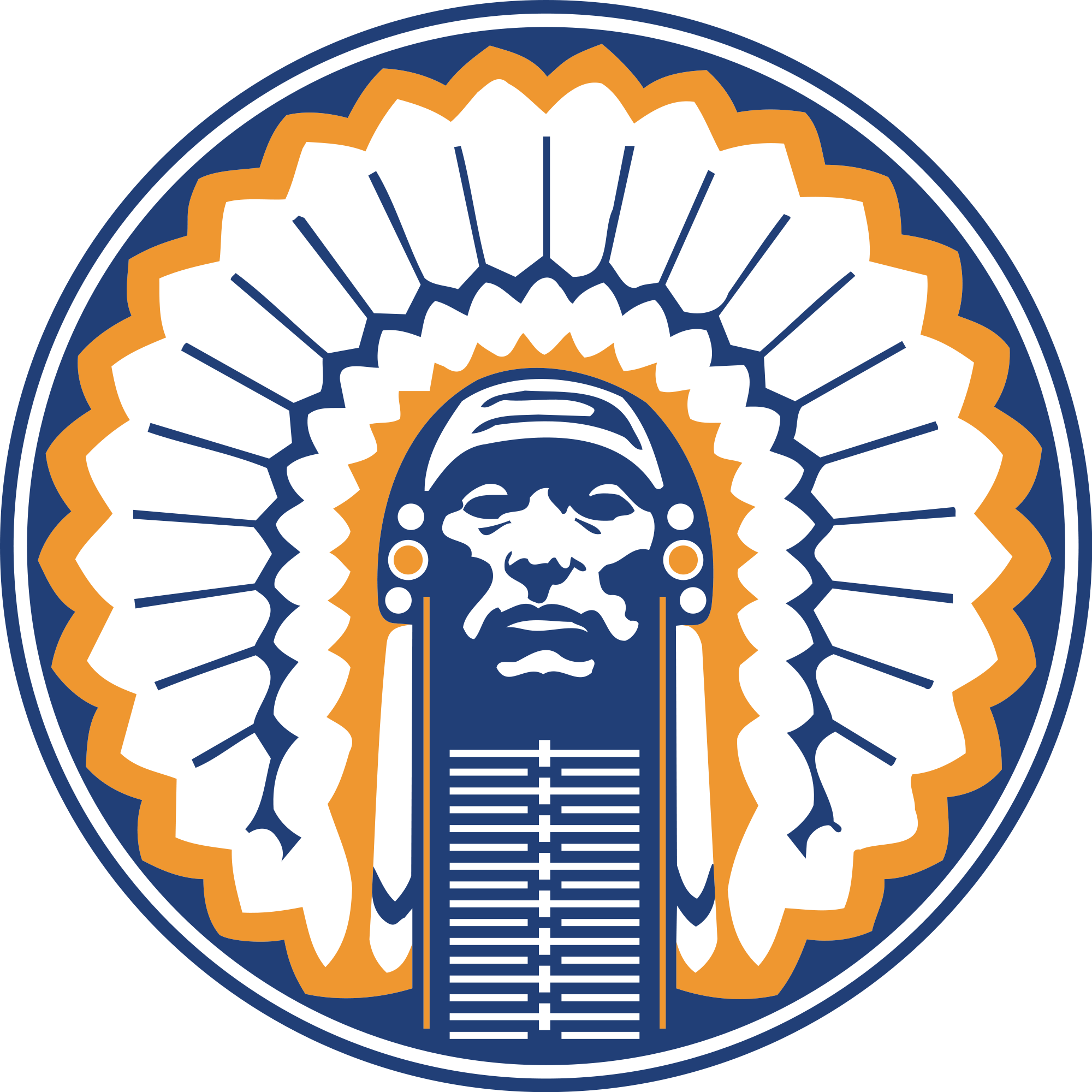 Sports Logo - University Of Illinois Chief Logo (2000x2000)