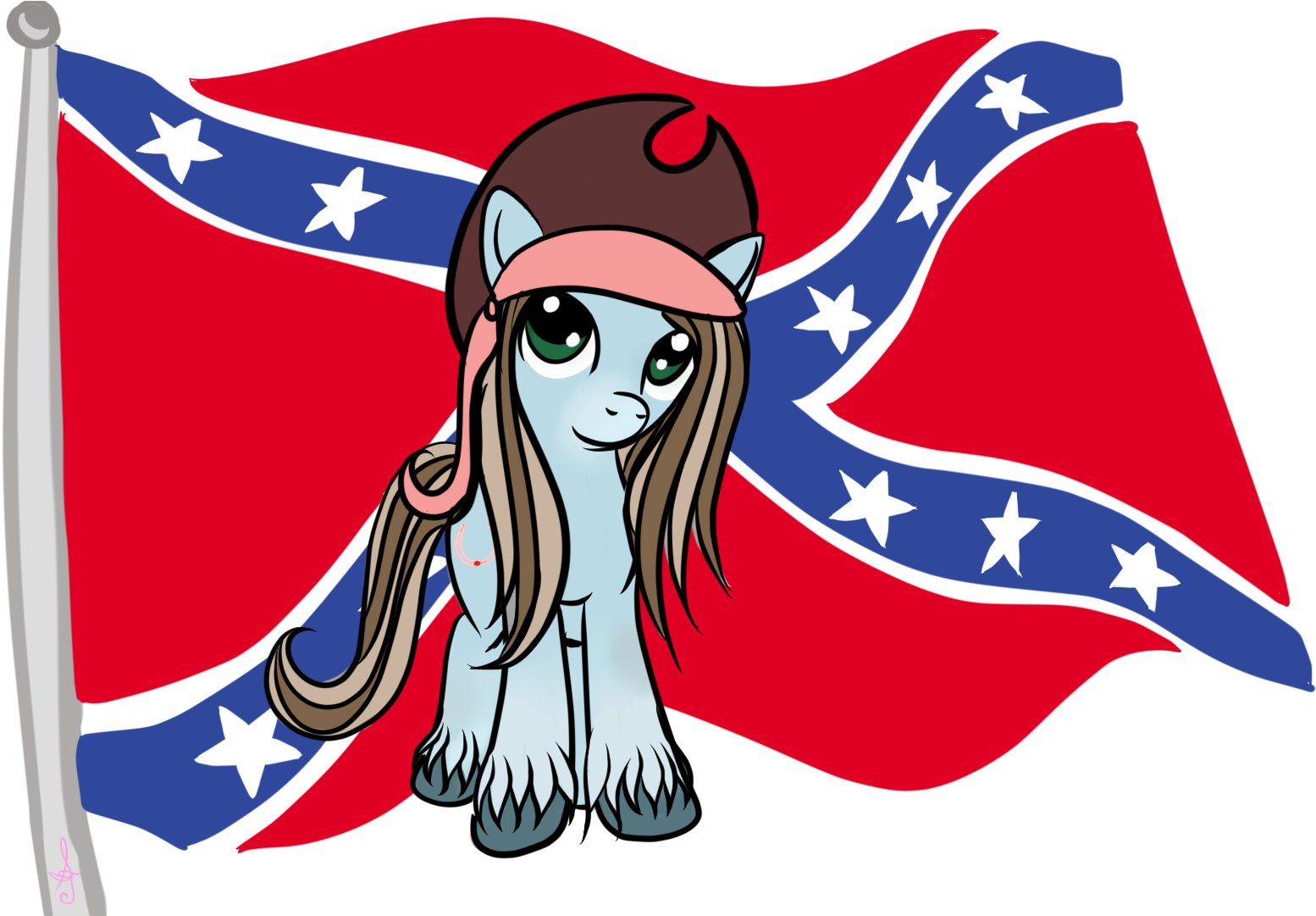 Silversthreads, Bandana, Confederate Flag, Discussion - Gay Confederate Nazi Soviet Flag (1600x1080)