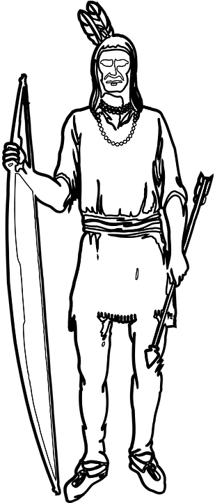 Free Vector Graphic - Native Americans In The United States (360x720)