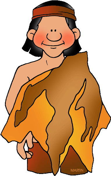 Southwest Hopi Man - Clip Art (404x648)