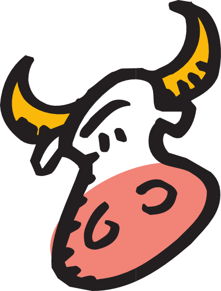 Bull Face Clipart (456x600)