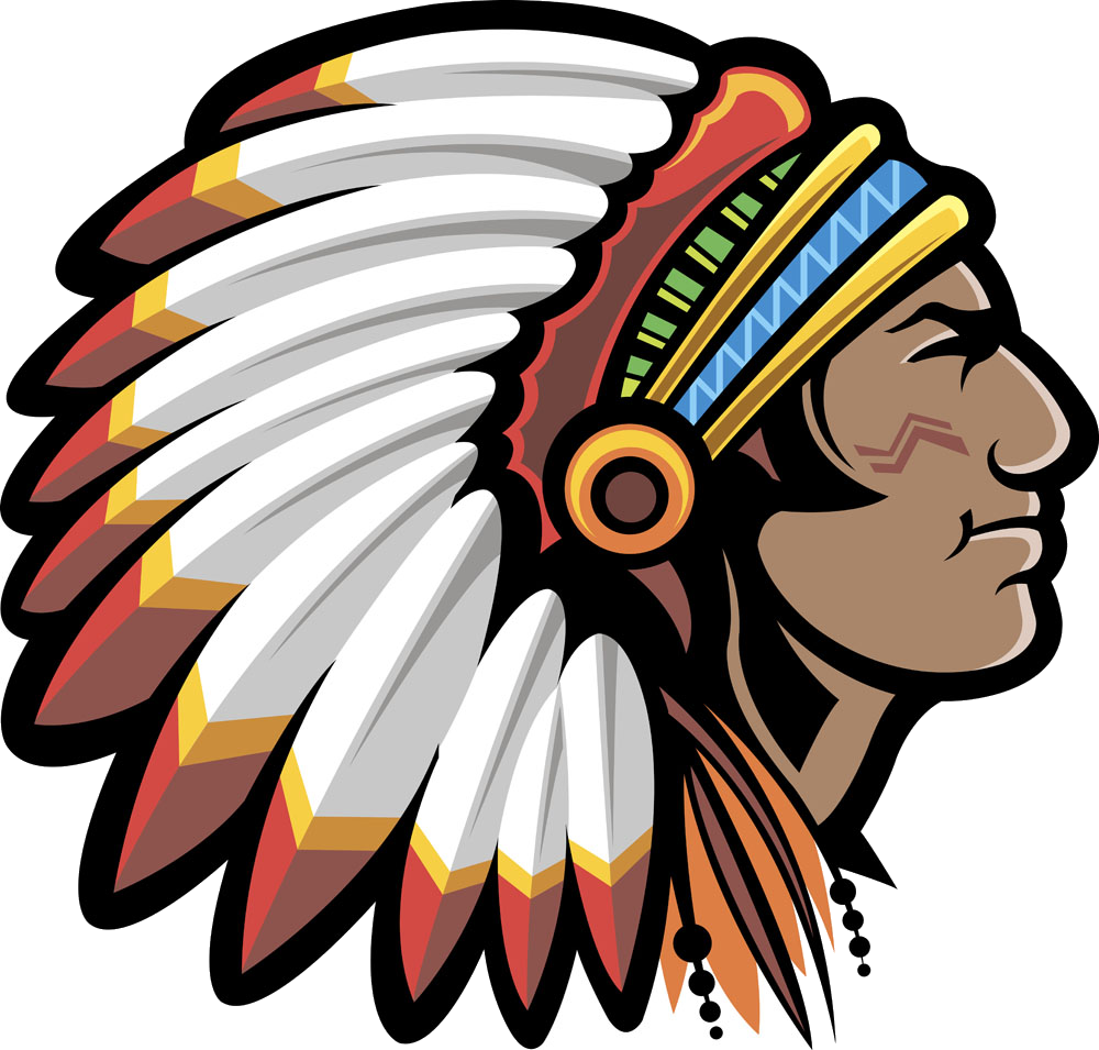 American Indians - Indian Chief Clipart (1000x955)