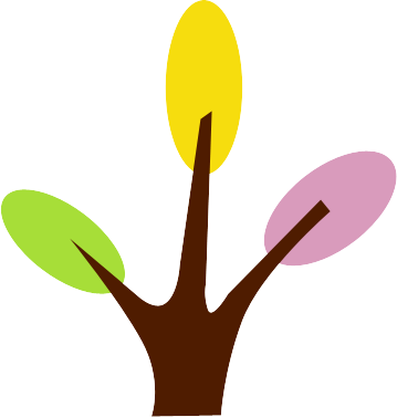 3 Branches Clipart - Three Branches On A Tree (359x377)
