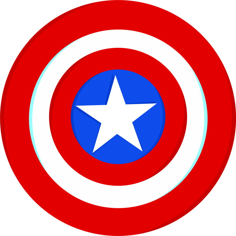 Capitan America Escudo - Captain America Shield Printable (900x900)