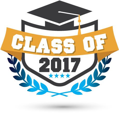 Class Of 2017 Graduation Ceremonies Set - 2017 (500x500)