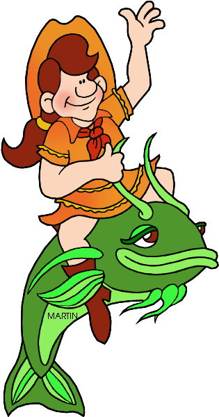 Sloe-foot Sue - Folk Tales Free Clipart (411x648)