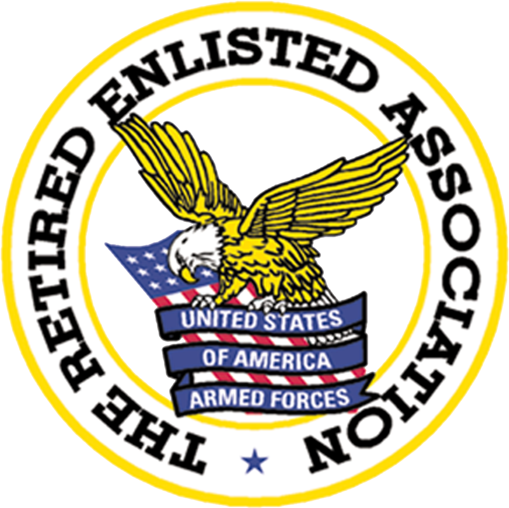 The Retired Enlisted Association Logo - Retired Enlisted Association (1064x1054)