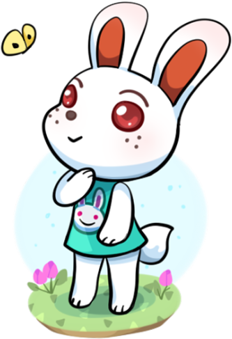Easter Cross Clipart Free - Transparent Animal Crossing Ruby (500x500)