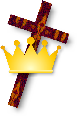 Clipart Of A Retro Vintage - Christ The King Symbols (335x500)