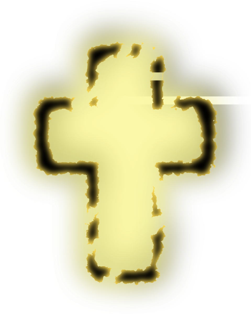 Glowing Cross Clipart - Clip Art (958x1355)