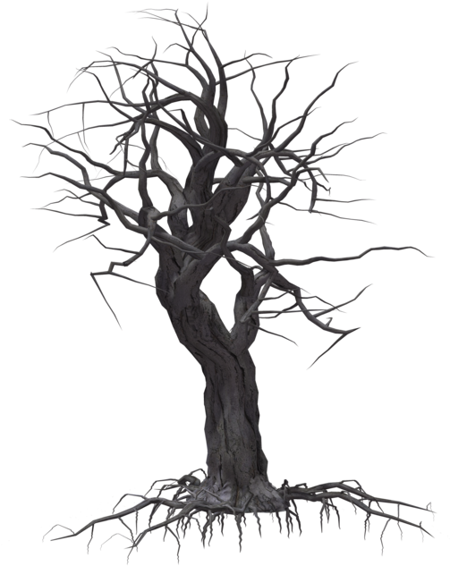 Creepy Tree 05 By Wolverine041269 On Clipart Library - Creepy Tree Transparent Background (1024x639)