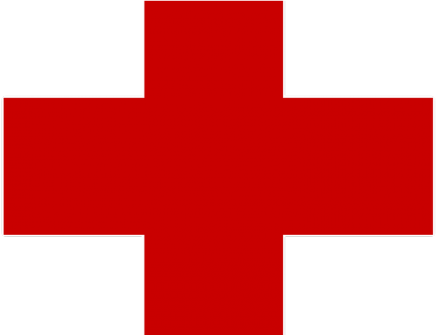 Red Cross Mark Clipart Printable - Medical Cross (640x480)