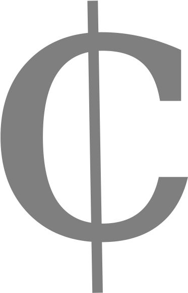 Cent Sign Clip Art (372x598)