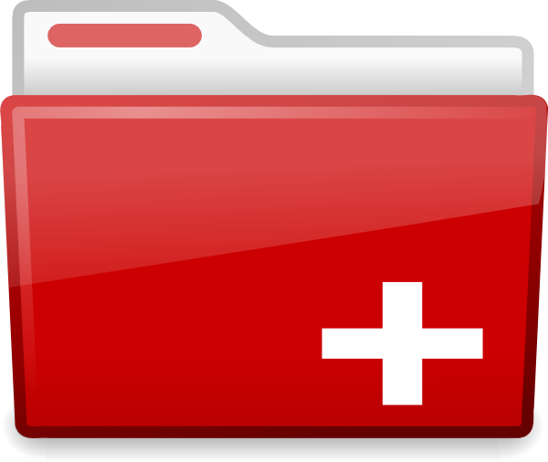 Red Cross Folder Icon (600x506)