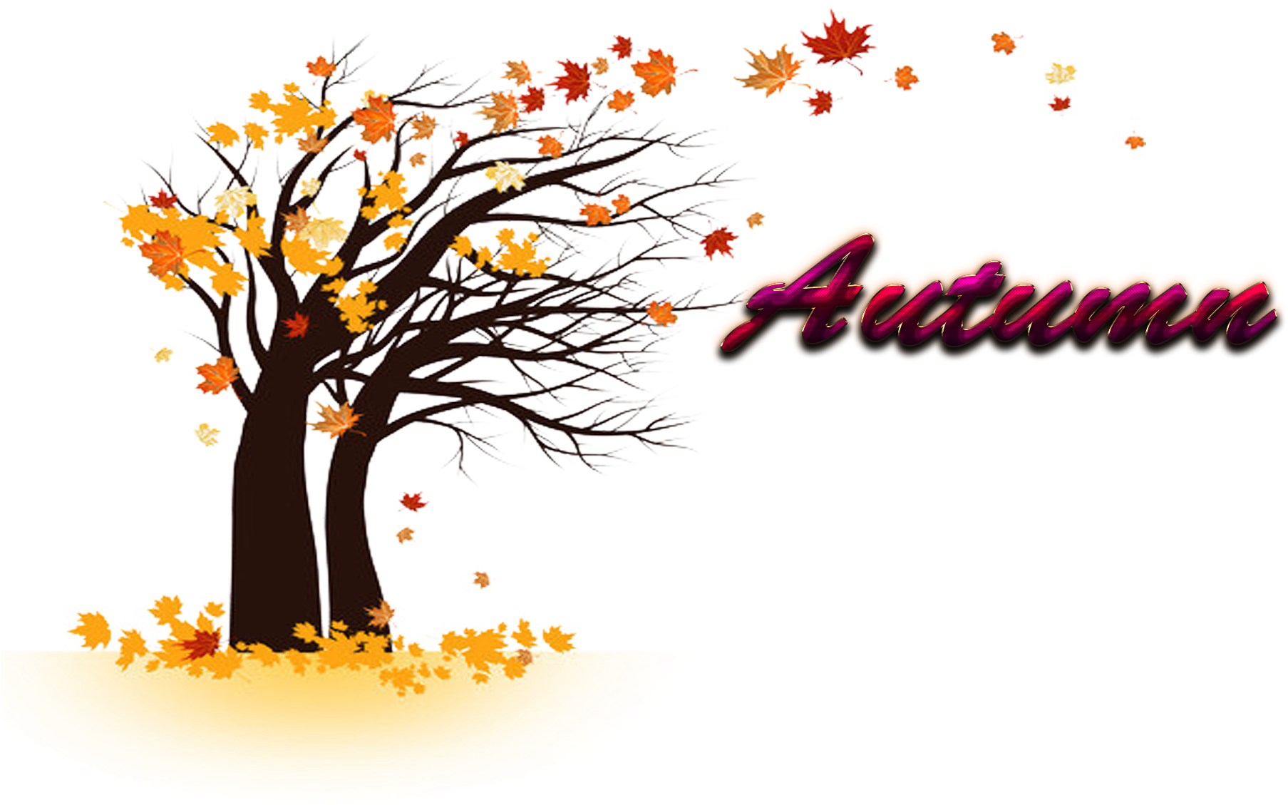 Autumn Leaves Download Png - Clip Art (1920x1200)