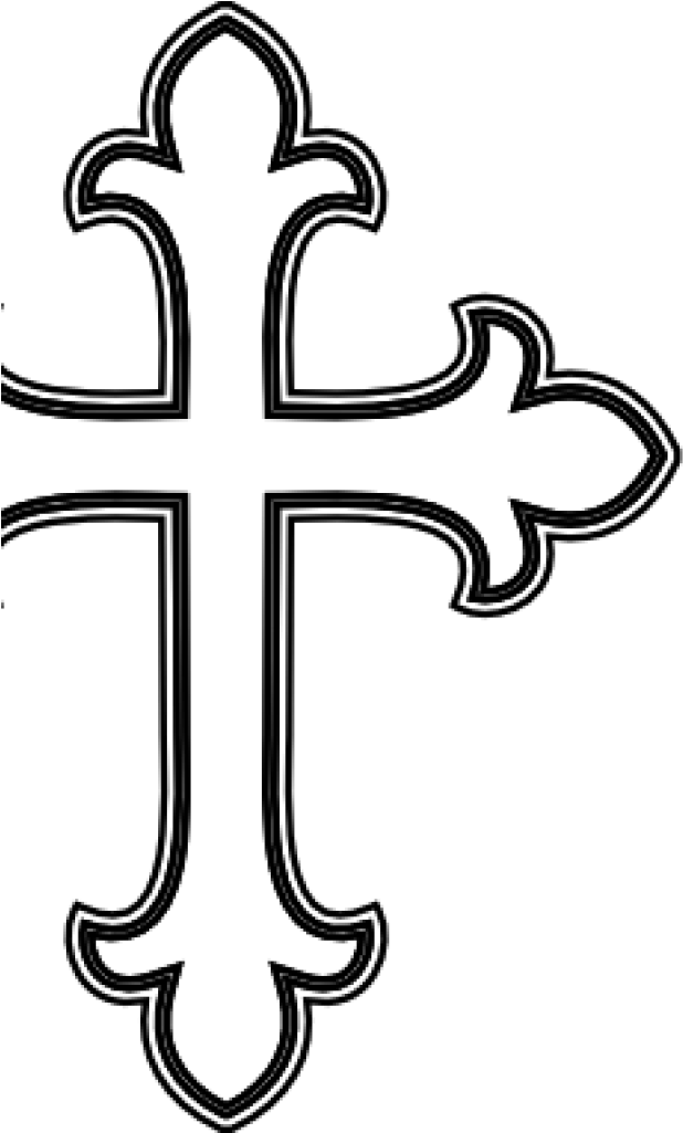 Cross Clipart Black And White Cross Clipart Black And - Cross Clipart Black And White (1024x1024)