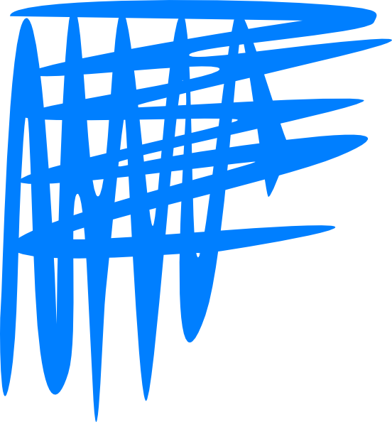 Blue Cross Hatch Shading Top Right Corner Svg Clip - Clip Art (552x594)