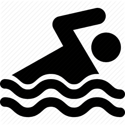 Swimming Clipart Transparent - Swimming Icon Png (400x400)