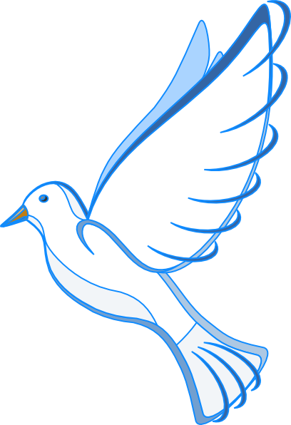 White Dove Clip Art At Clker - White Dove (408x596)