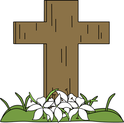 Lily Clipart Palm Cross - Free Png Easter Cross (506x500)